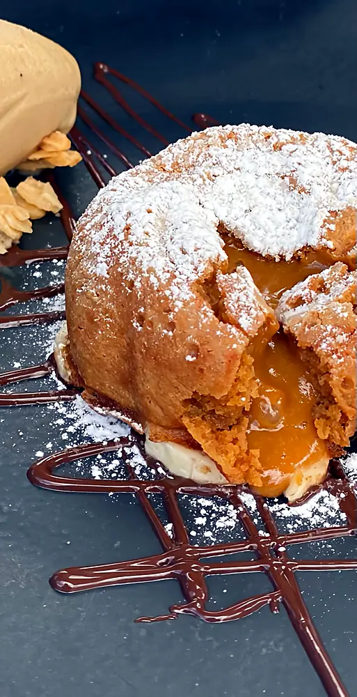 Fondant de dulce de leche